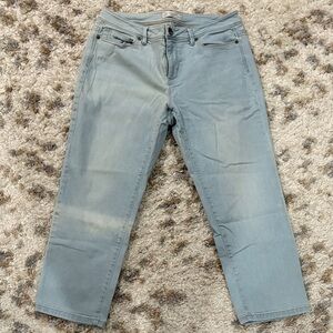 J. Jill Women's Soft Blue Ankle Jeans